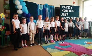 Zakończenie roku szkolnego - pożegnanie starszaków
